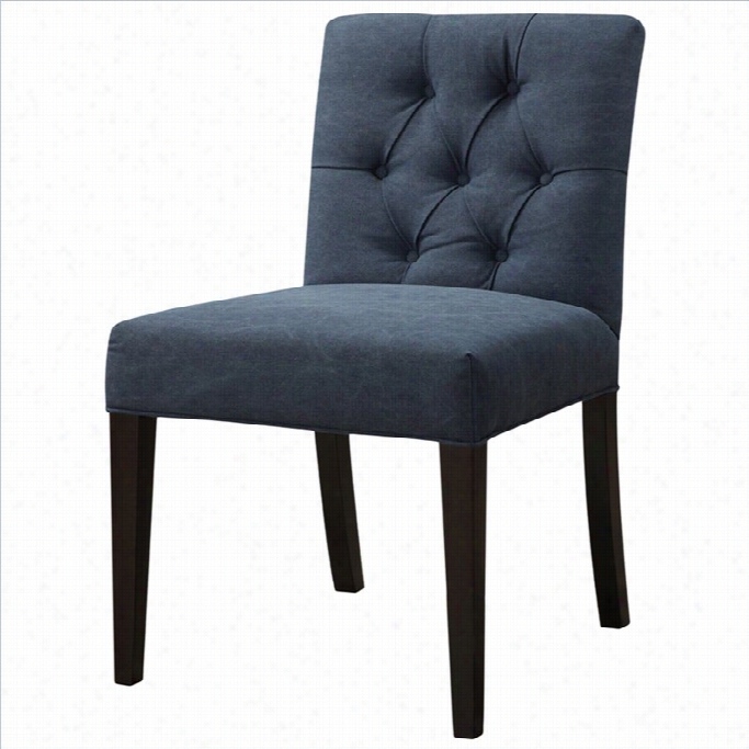 Moe's Fulton Dining Chair In Blue