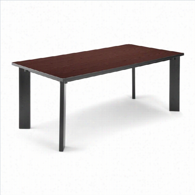 Ofm 72 Library Table In Mahogany