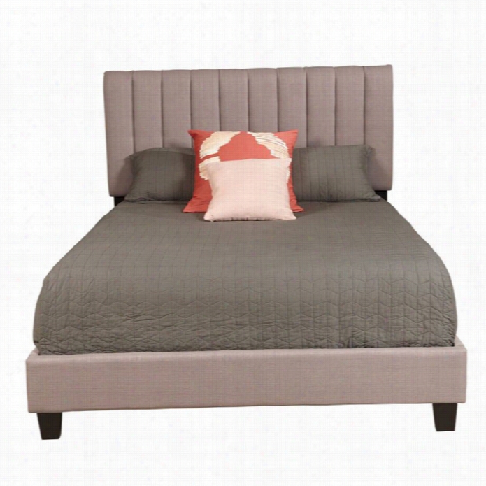 Pri Qu Een Platfork Bed In Sterling Taupe