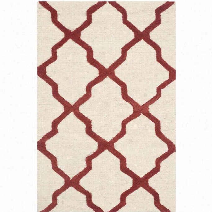 Safavieh Cambridge Ivory Transitionaal Rug - Runne R2'6 X 4'