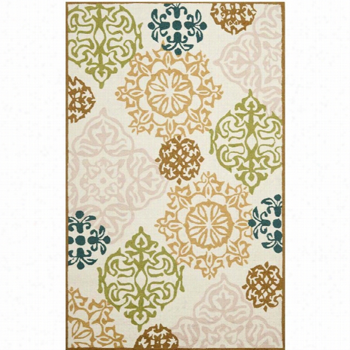 Safavieh  Four Seasons Beige Indoor Outdo Or Rug - 5' X 8'