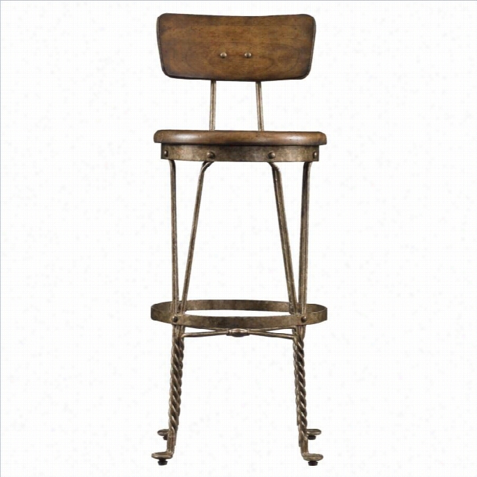 Stanley Equipage European Farmhouse Artisan's Barstool In Blond