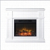 Homestar 41 Wide Electric Fireplace Mantel in White