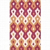 Nuloom 7'6 x 9'6 Hand Tufted Pat Area Rug in Pink