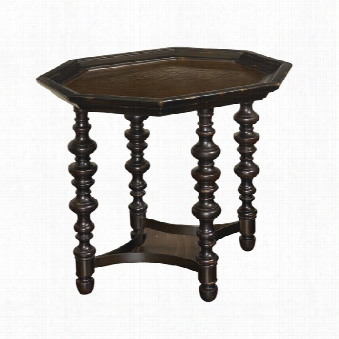 Tommy Bahama Domicile Kingsstown Plantation End Table In Tamarind