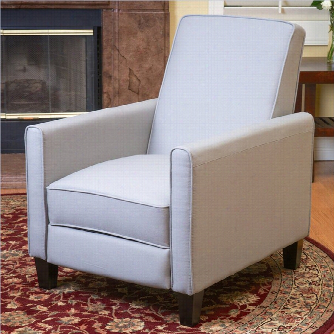 Trent Home Delouth Recliner Club Chair In Grye