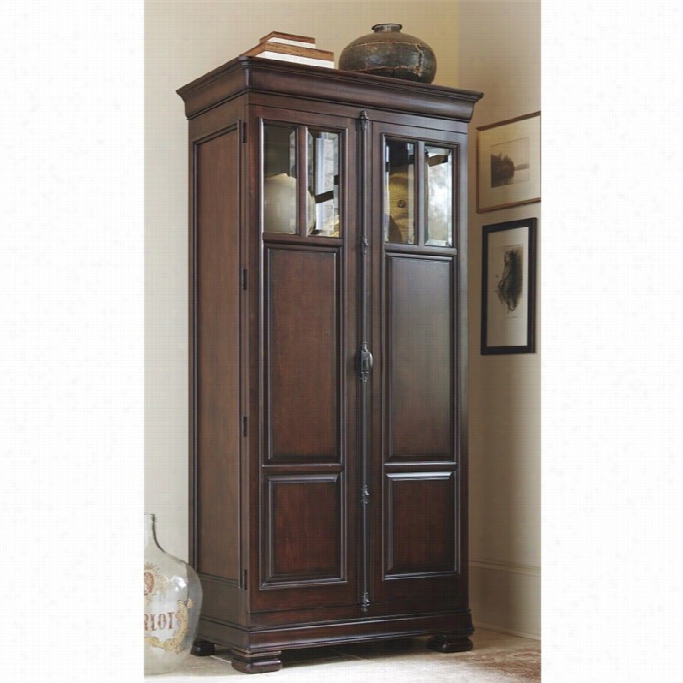 Universal Fhrniture Reprise Tall Cabinet In Russtic Cherry