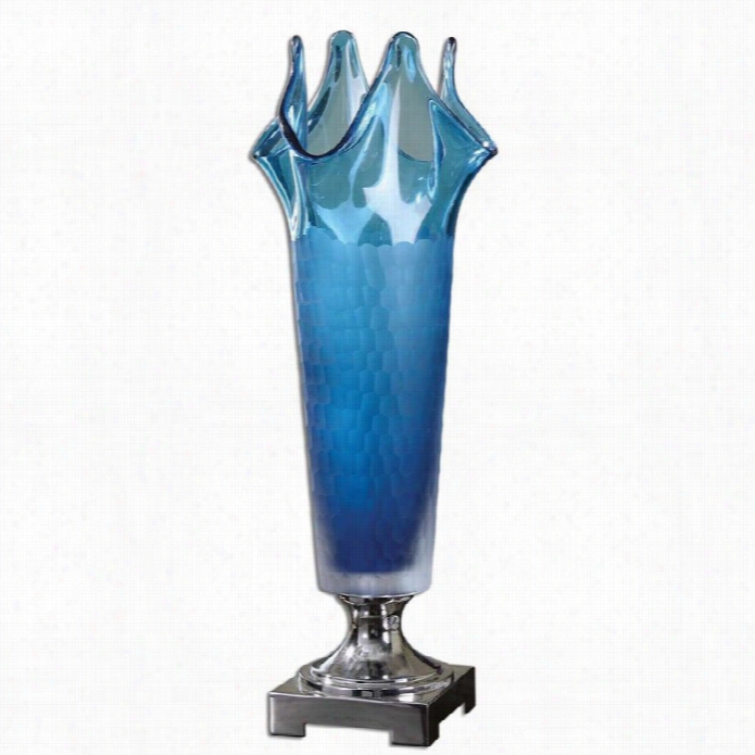 Uttermodt Hydra Blue Glass Vase