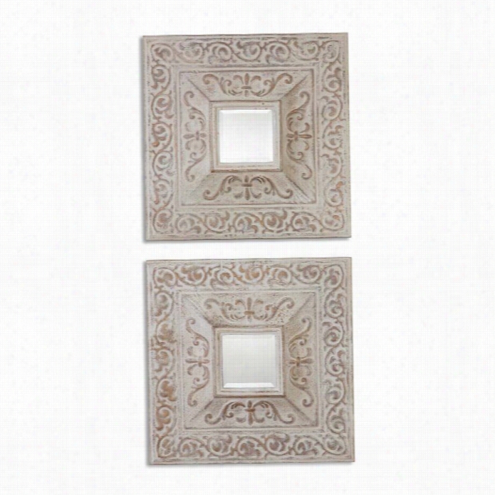 Uttermost Katell Metal Equality Mirrors (set Of 2)