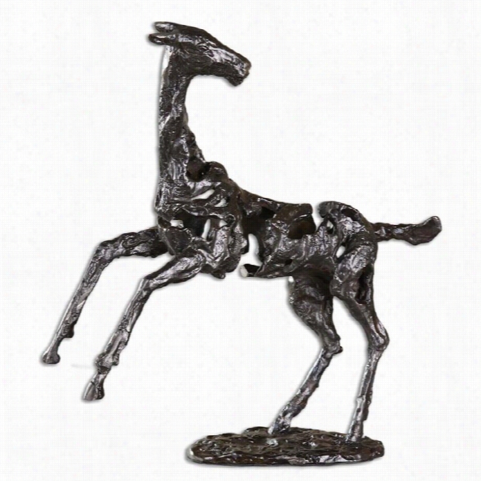 Uttermost Rearing Horse Sculpture