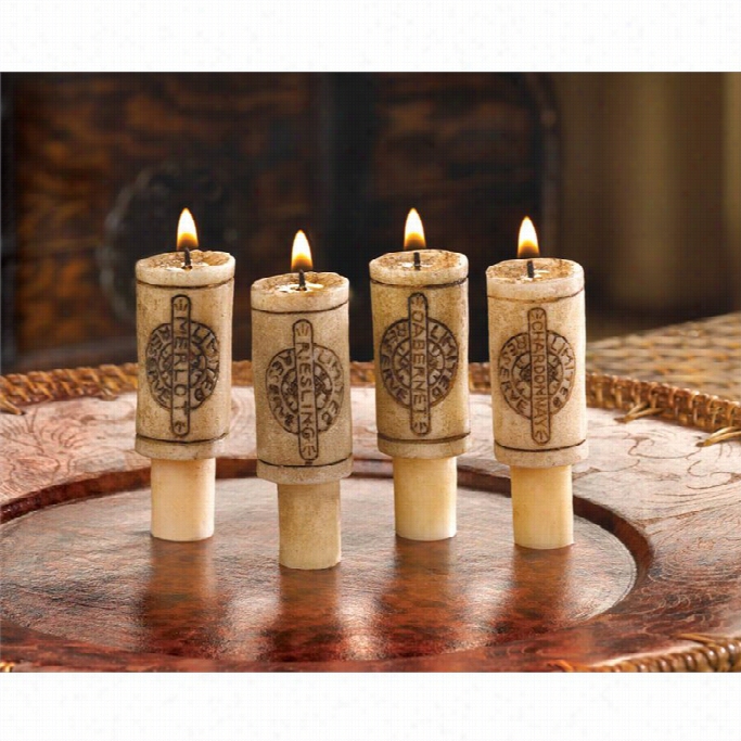 Zingz And Thingz Wine Cork Candle Stake