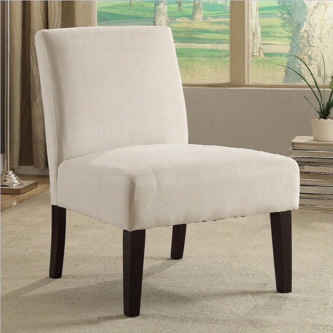 Avenue Six Laguna Soft Slipper Chair In Ivory