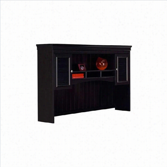 Bush Fairview Mourning Hutch For L-desk