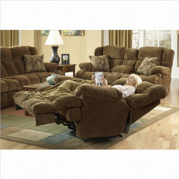 Catnapper C Oncord Lay Flat Recliner In Pecan