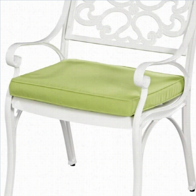 H Ome Styles Green Apple Fabric Outdoor Seat Cushio
