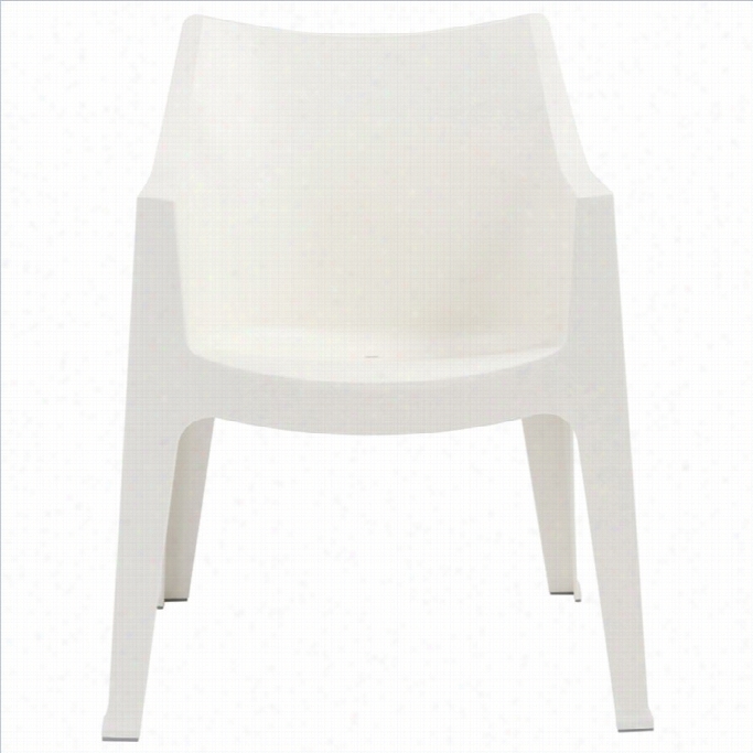 Italmodern Coccolonna Stacking Armchair In Linen