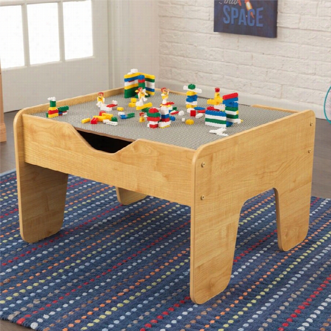 Kidkraft Activity Play Table In Gray And Natural