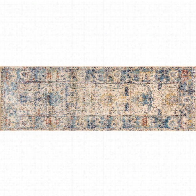 Loloi Anastasia 2'7 X 10' Rug In Sand And Melancholy