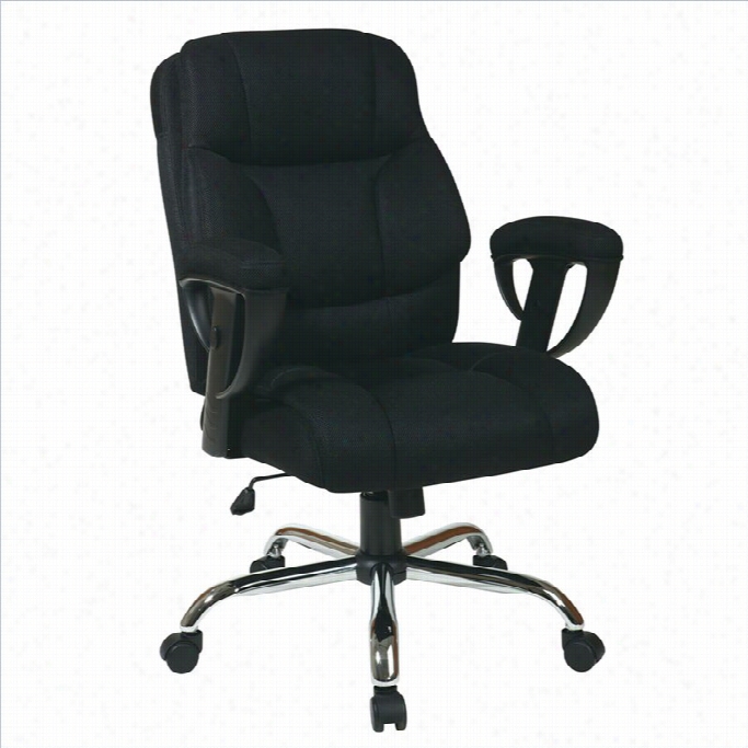 Station  Star Executive Of Fcie Chair With Adjustable Arms In Black