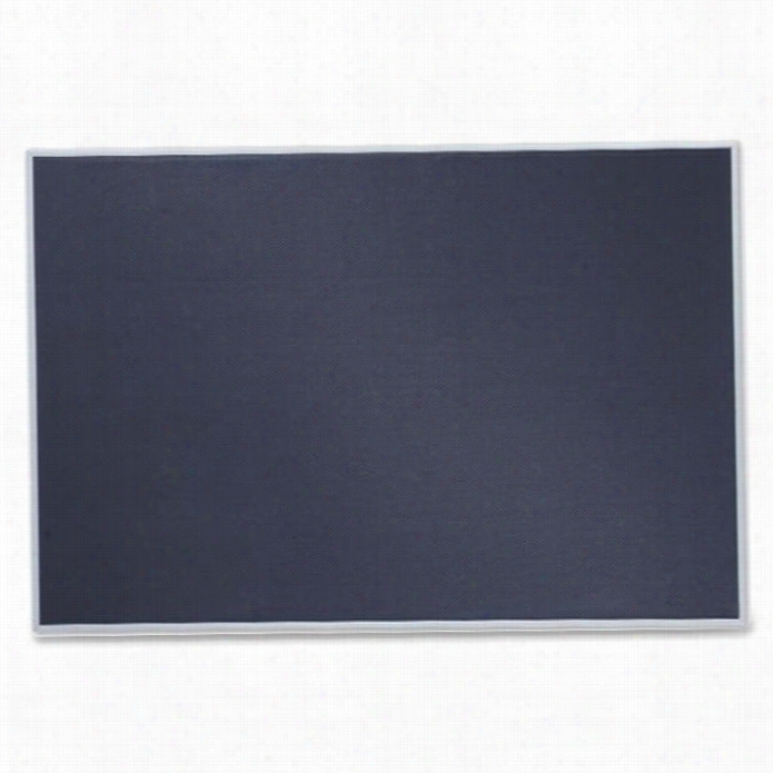 Quartet Matrix Gray Bulletin Board