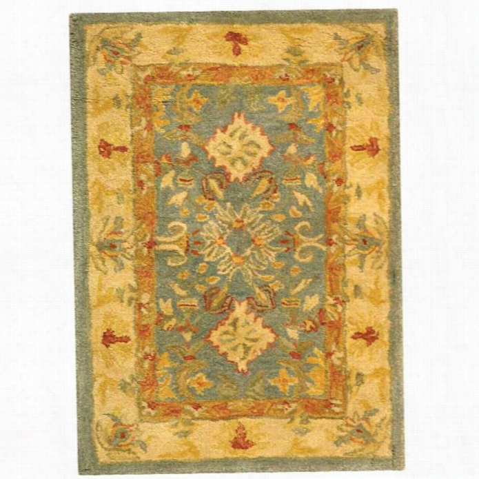 Safavieh Anatolia Liight Blue Traditional Rug - 2'6 X 4'