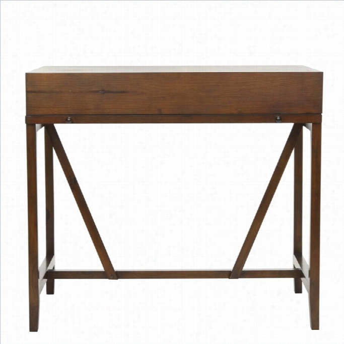 Safavieh Borders Walnut Writing Desk