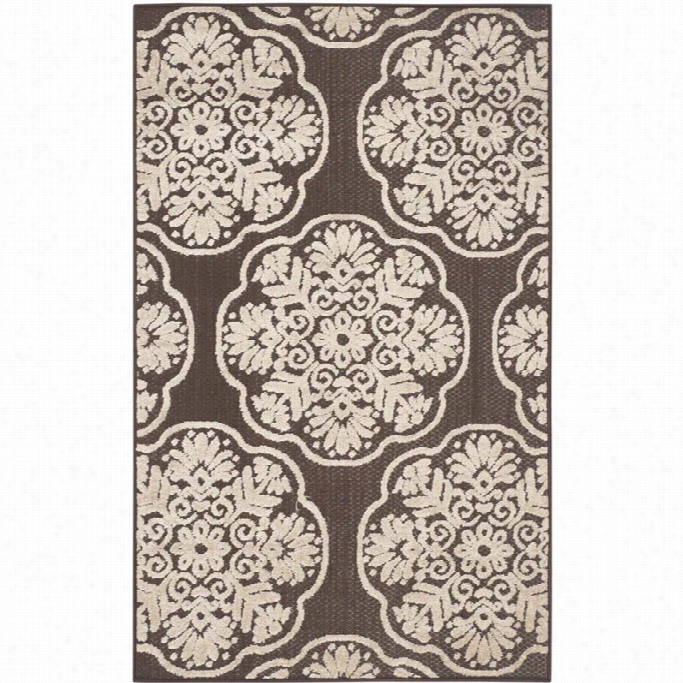 Safavieh Cottage Brown Transitional Rug - 4' X 6'