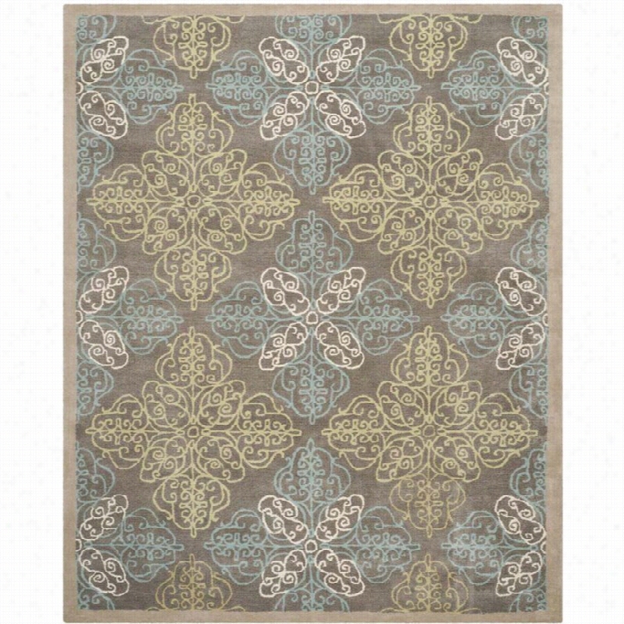 Safavieh Martha Stewart Moss Transtiional Rug - 9' X 12'