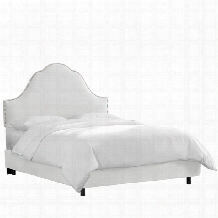 Skyline Aarch Bed In Premier White-queen