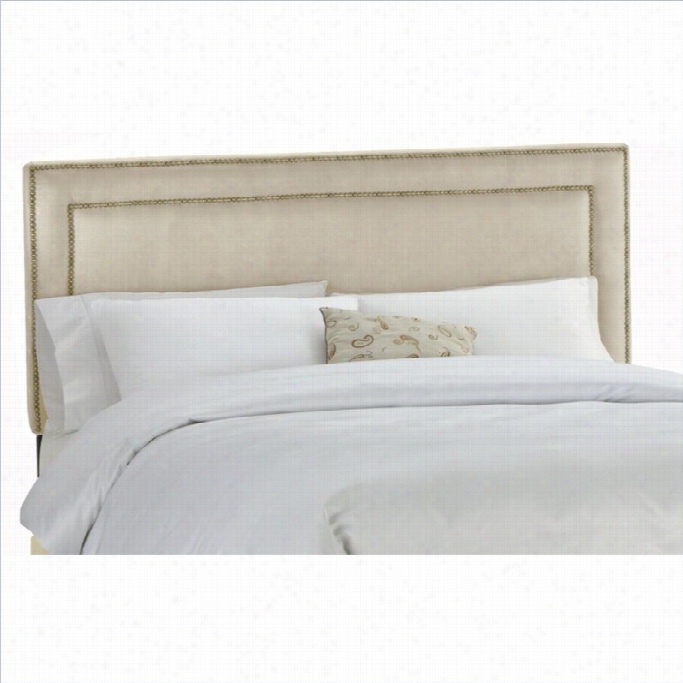 Skyline Furniture Panel Headboaard In Ivory -twin