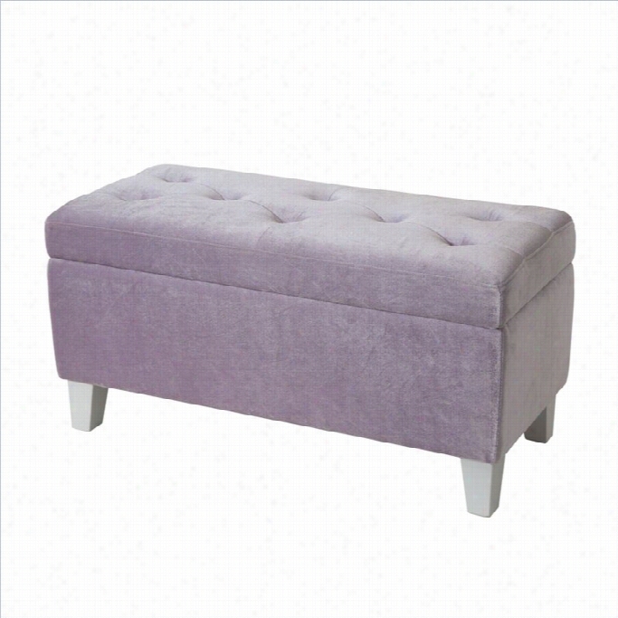 Standard Furniture Young Parisian Storage  Bench In Lavedner