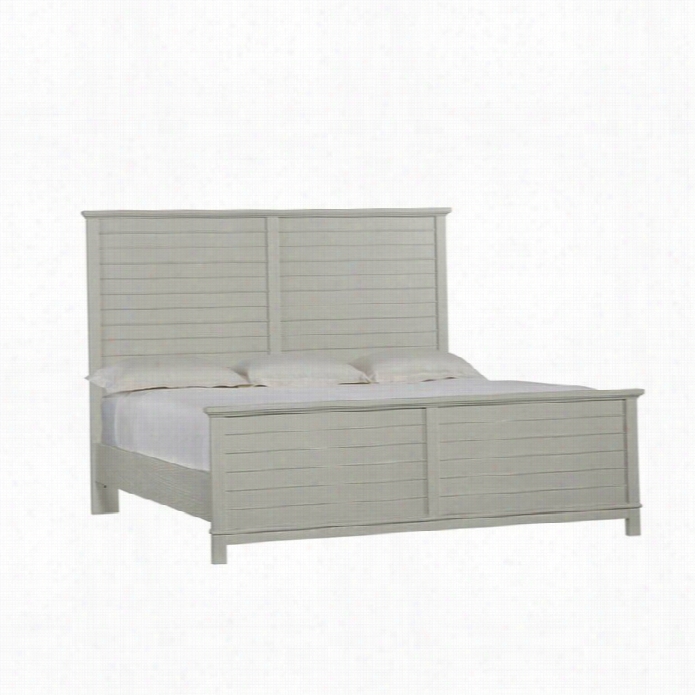 Stanley Furniture Coastal Living Resort King Panel Bed In Morning Fog