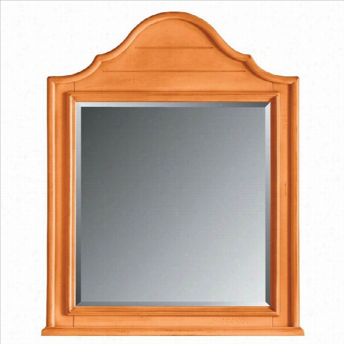 Stanley Furniturecoastaal Living Retreat Arch Top Irror In Spanish Orange