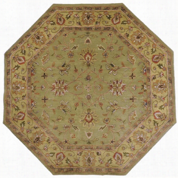 Surya Crowne 8' X 8' Hand Tufted Woo Lrug