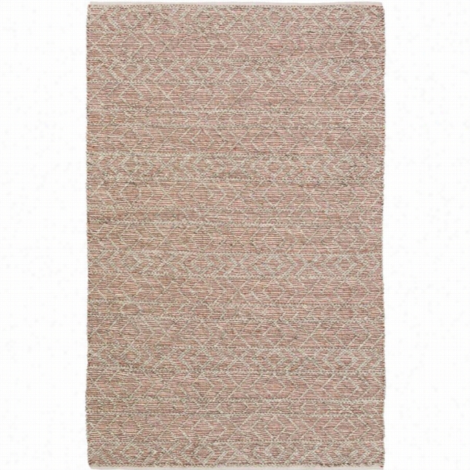 Surya Ingrid 6' X 9' Hand Woven Rug In Red