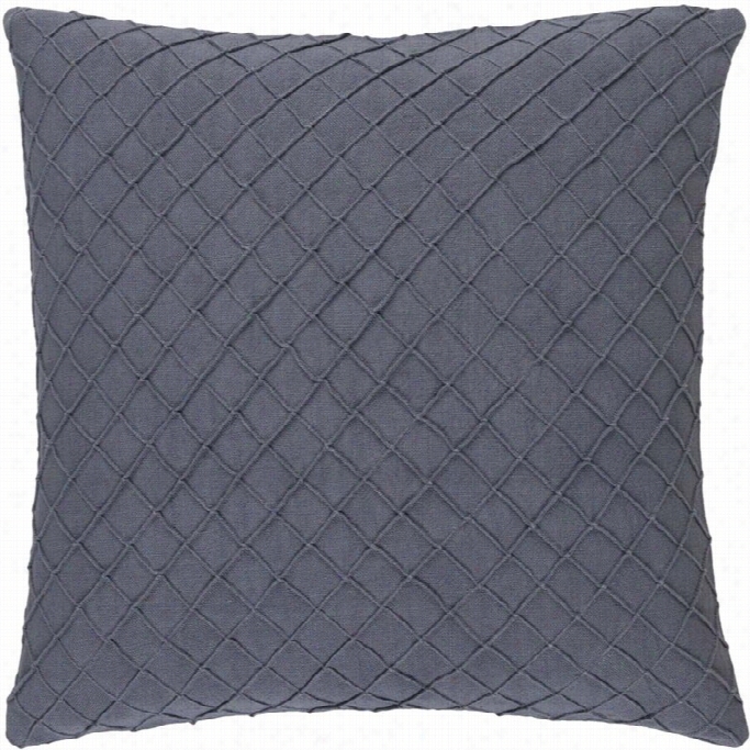 Surya Wright Poly Fil L18 Square Pillow In Taupe