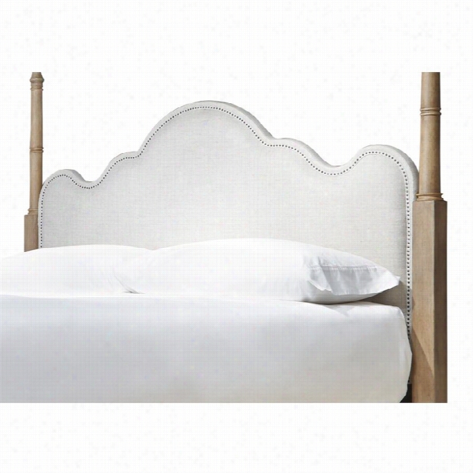 Universaalf Urniture Moderne Mhse King Poster Headboard In Bisque