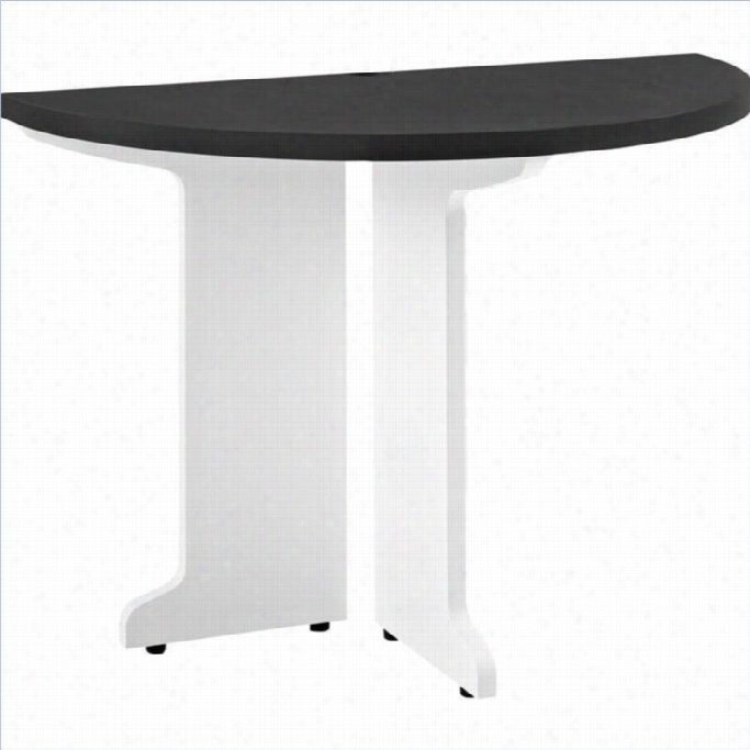 Altar Furniturre Pursuit Peninsula Table In White Ane Gray