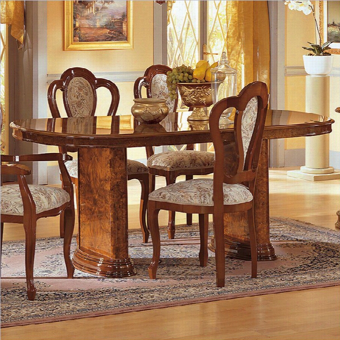 Camelgroup Milady Dining Table With 18 Extension In Walnut