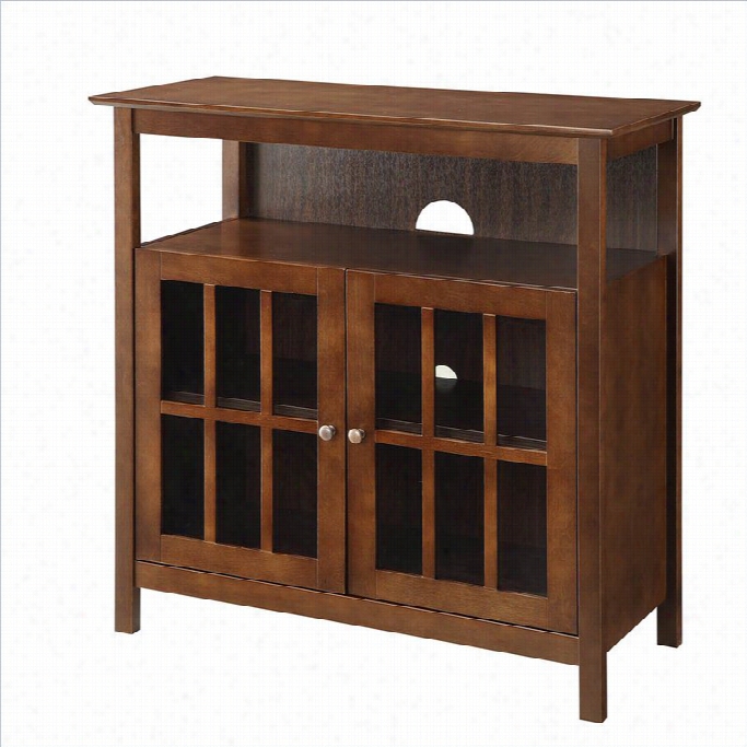 Convenience Concepts D Esigns2go Big Sur Highboy Tv Stand - Espresso