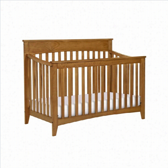 Davinci Grove 4-in-1 Convertible Crib With Toddler Rail In Chestnut