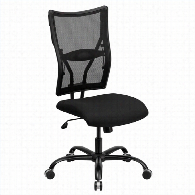 Flash Furniture Hercule Smesh Office Chair In Black