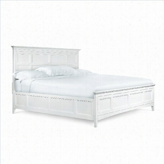 Magnussen Kentwood Panel Bed In White