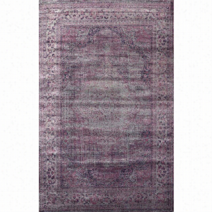 Nuloom 7'8 X 9'6 Medallion Marlana Rug In Amethyst