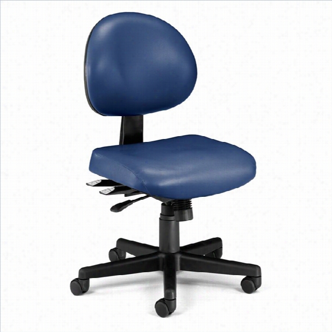 Ofm 24 Hour Task Office Chair In Navy