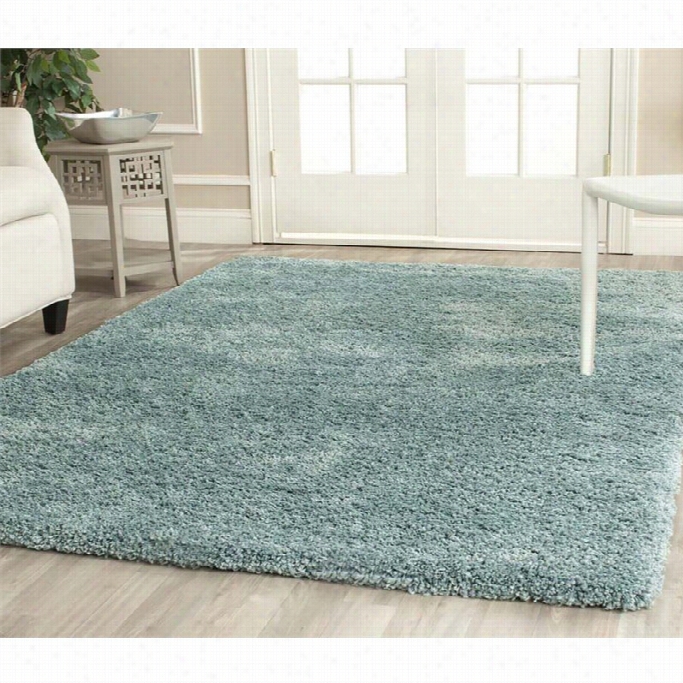 Safavieh California Shag Light Blue Shag Rug - 8' X 10'