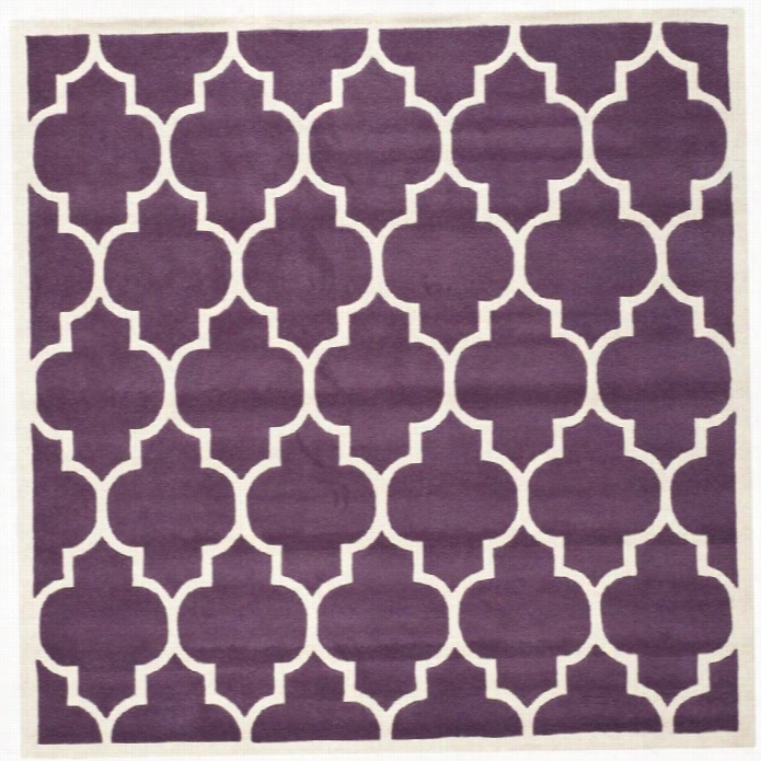 Safavieh Chatham Purple Contemporary Rug - Square 4'