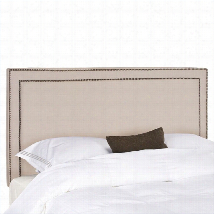Safavieh Cory Queen Panel Headboard In Taupe