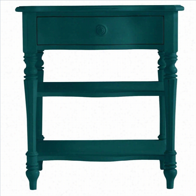 Stanley Furniture Coastal Living Retreat Bedside Table In Belize Teal