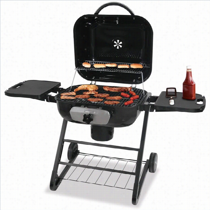 Uniflame Deluxe Outdoor Charcoal Grill